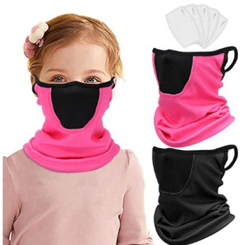 kids Neck Gaiter with Ear Loops