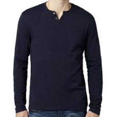 Men's Long Sleeve Henley