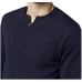 Men's Long Sleeve Henley