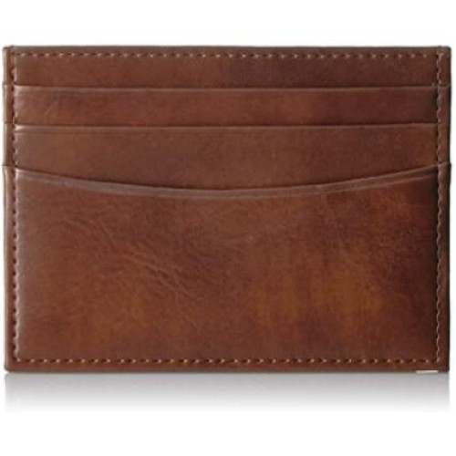 Men's Slim RFID Blocking Card Case Minimalist Wallet