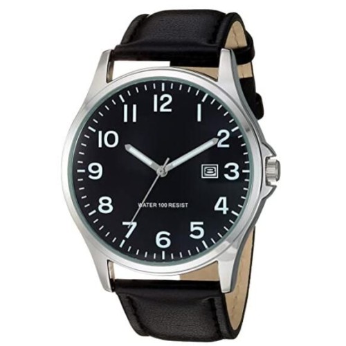 Men's Easy to Read Strap Watch