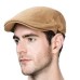 Mens Cotton Flat Cap Ivy Gatsby Newsboy Driving Irish Cabbie Golf Hat