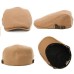Mens Cotton Flat Cap Ivy Gatsby Newsboy Driving Irish Cabbie Golf Hat