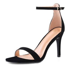 Women’s Classic Stilettos Open Toe Ankle Strap Wedding Pump High Heel Sandals
