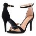 Women’s Classic Stilettos Open Toe Ankle Strap Wedding Pump High Heel Sandals