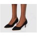 Women's Point Toe Court Shoe Closed Heels