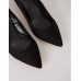 Women's Point Toe Court Shoe Closed Heels