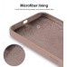 IPhone 12 Case,iPhone 12 Pro Case with Screen Protector,Soft Liquid Silicone Gel Rubber Bumper Cover,Slim Fit Shockproof Protective Phone Case for iPhone 12 Pro 6.1" Elegant Brown