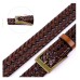 Men's Braided Leather Belt