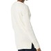 Women's Lightweight Long-Sleeve Scoop Neck Tunic Sweater